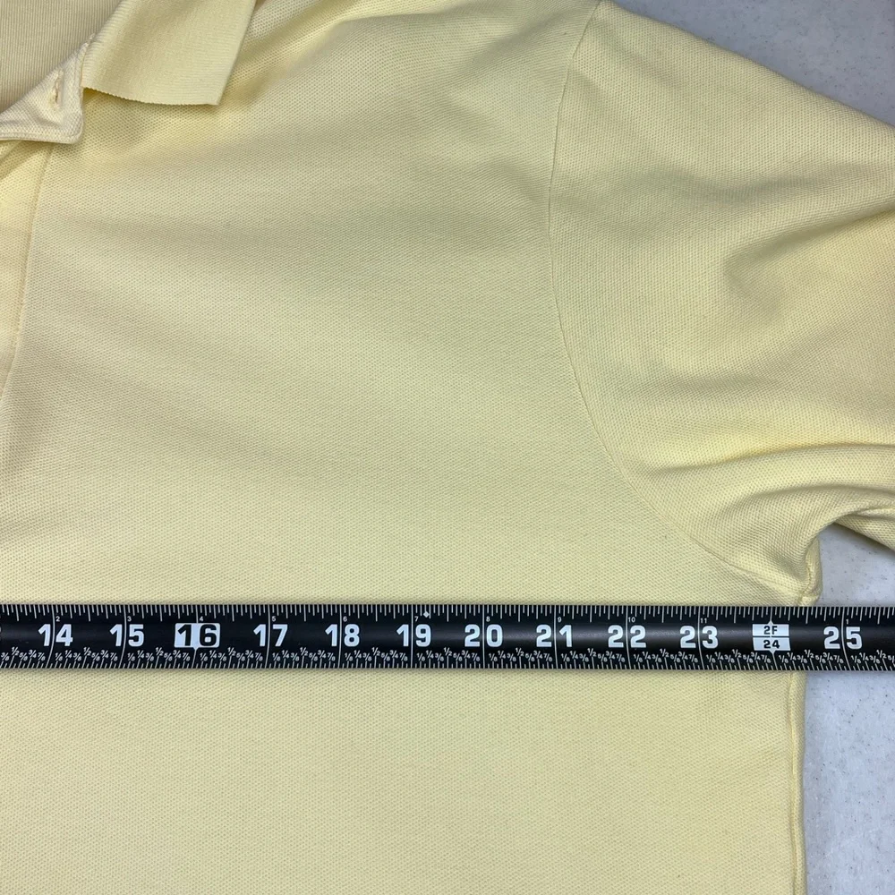 Polo Golf Ralph Lauren Men’s Yellow 100% Cotton Polo. XL.